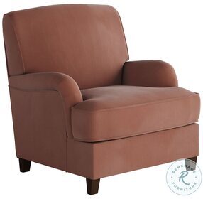 Bella Rosewood Track Arm Accent Chair