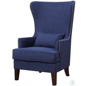 Kegan Blue Heirloom Accent Chair