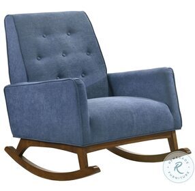 Wilshire Blue Rocker Chair