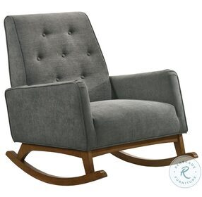 Wilshire Dark Grey Rocker Chair