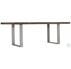 Logan Square Sable Brown And Grey Mist Dining Table