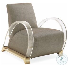Arch Support Champagne Gold Chair