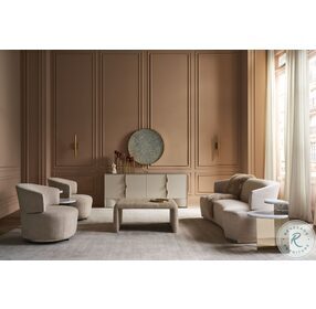 Olympia Caracole Upholstery Ivory Living Room Set