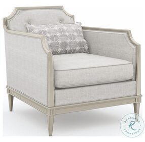 Frame Of Reference Matte Pearl Textured Grey Chair