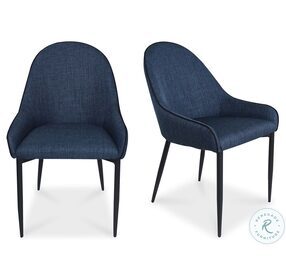 Lapis Blue Dining Chair Set Of 2