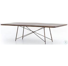 Rocky Bronzed Iron Dining Table