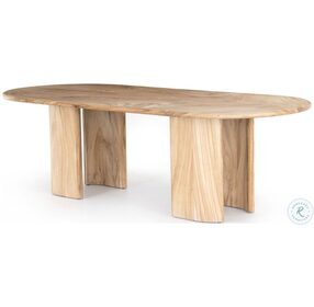 Lunas Gold Guanacaste Oval Dining Table