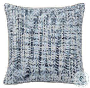 Brax Blue And Ivory Pillow Set Of 2