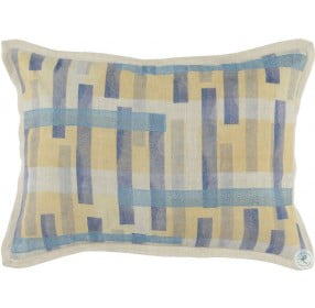Pop Sequence Blue Jay And Dijon Arlo Pillow Set Of 2