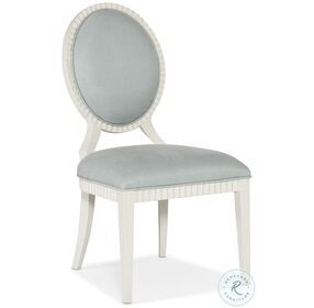 Serenity Textured Sandblasted White Martinique Side Chair Set Of 2