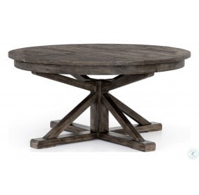 Cintra Rustic Black Olive Extendable Dining Table