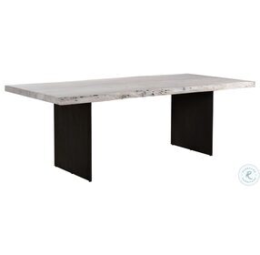 Evans Bleached White Washed Dining Table
