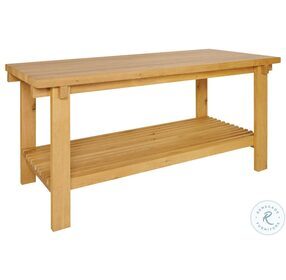August Natural 72" Counter Height Dining Table