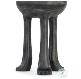 Commerce And Market Black Natural Wood Spot Table