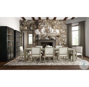 Linville Falls Soft Smoked Gray North Fork Rectangular Extendable Dining Room Set