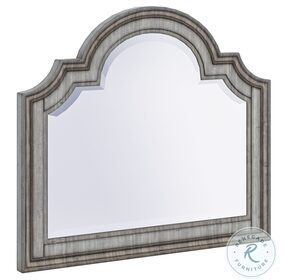 Plymouth Distressed Gray Wash Mirror