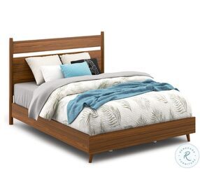 Ludwig Brown Queen Panel Bed