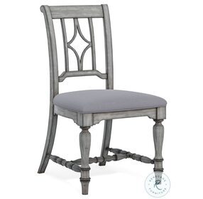 Plymouth Gray Upholstered Side Chair Set of 2