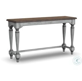 Plymouth Distressed Gray Wash Sofa Table