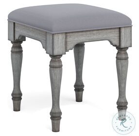 Plymouth Distressed Gray Wash Ottoman Set of 2