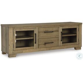 Galliden Light Brown Extra Large TV Stand