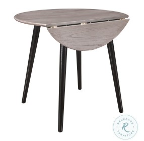 Acevedo Classic Gray 22" Extendable Round Dining Table