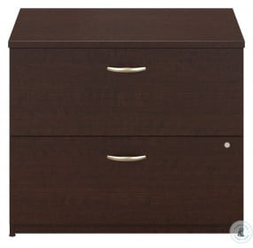 Series C Mocha Cherry 36 Inch 2-Drawer Lateral File
