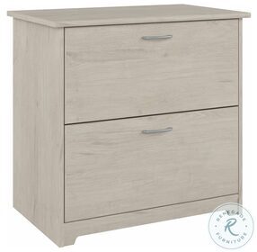 Cabot Linen White Oak 2 Drawer Lateral File Cabinet