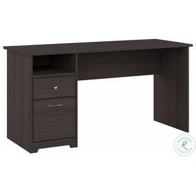 Cabot Heather Gray 60" Computer Desk with Drawers