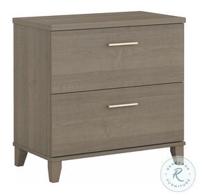 Somerset Ash Gray 2 Drawer Lateral File Cabinet
