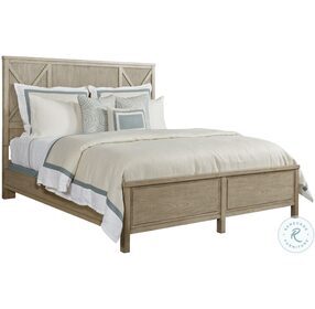 West Fork Canton Aged Taupe King Panel Bed
