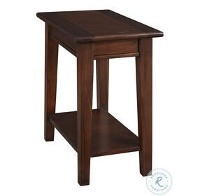 Westlake Cherry Brown Chairside Table