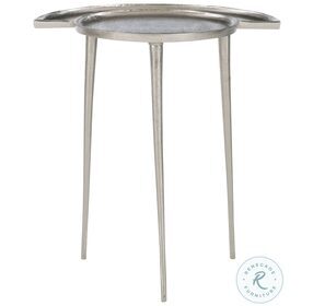 Dayle Nickel Accent Table