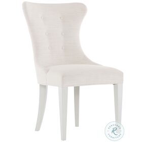 Silhouette Cream Upholstered Side Chair