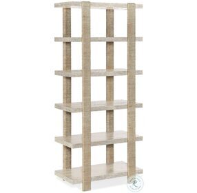 Commerce And Market Light Natural Wood Etagere