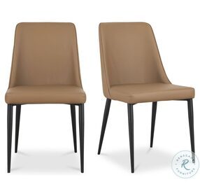 Lula Cool Tan Dining Chair Set Of 2