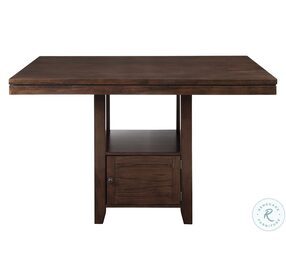 Yorktown Espresso Counter Height Dining Table