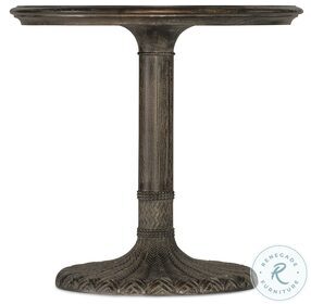 Traditions Rich Brown 26" Side Table