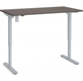 Bark Gray 60" Electric Height Adjustable Desk