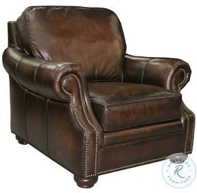 Montgomery Rich Brown Sedona Chateau Leather Chair
