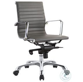 Studio Gray Low Back Office Chair