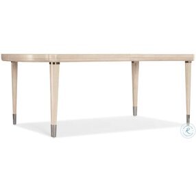 Nouveau Chic Sandstone Extendable Dining Table
