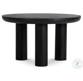 Rocca Black 51" Dining Table