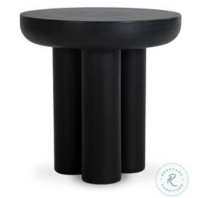 Rocca Black Side Table
