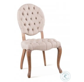 Portia Off White Tufted Side Chair Set Of 2