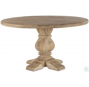 Pengrove Antique Oak 54" Round Dining Table