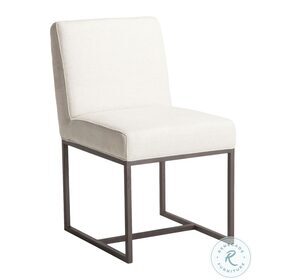 Rebel Off White Linen Dining Chair Set Of 2