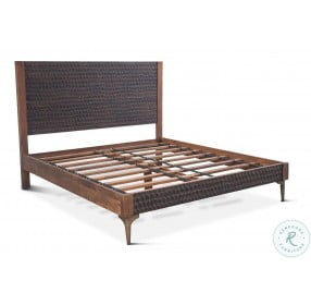 Vallarta Bronze Mango Wood King Panel Bed