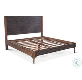 Vallarta Two Tone Bronze Queen Panel Bed