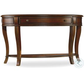 Brookhaven Distressed Medium Clear Cherry Console Table